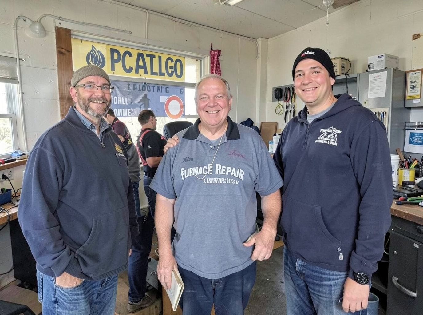 The Pocatello FurnaceCraft team